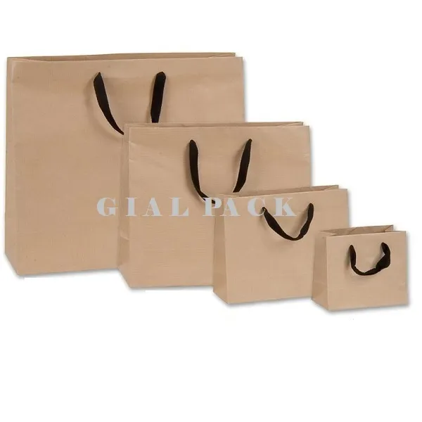 ΤΣΑΝΤΑ ΧΑΡΤΙΝΗ ΚΡΑΦΤ ΜΕ ΜΑΥΡΗ ΦΑΚΑΡΟΛΑ